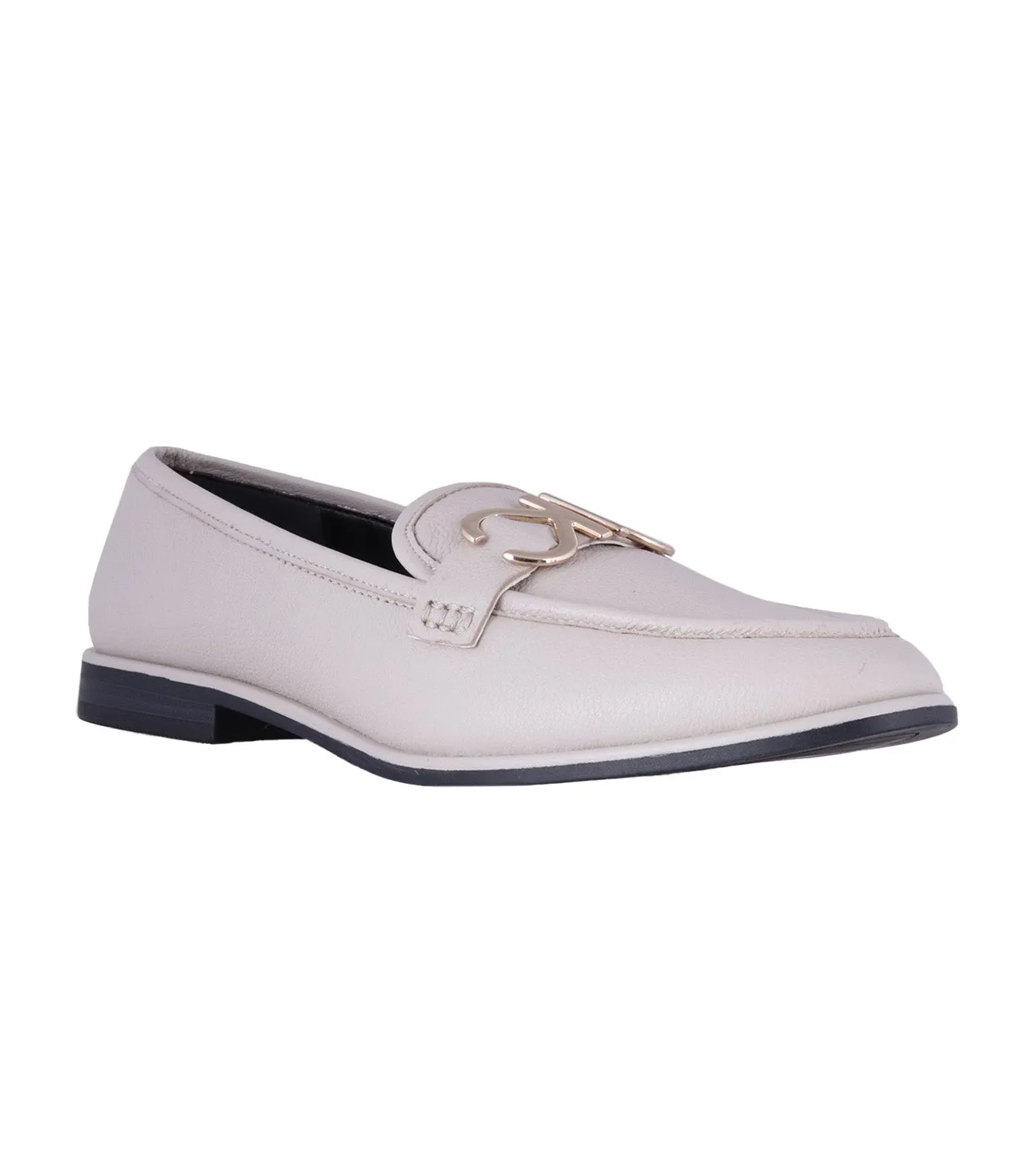 Lydia Flat Shoes Bone