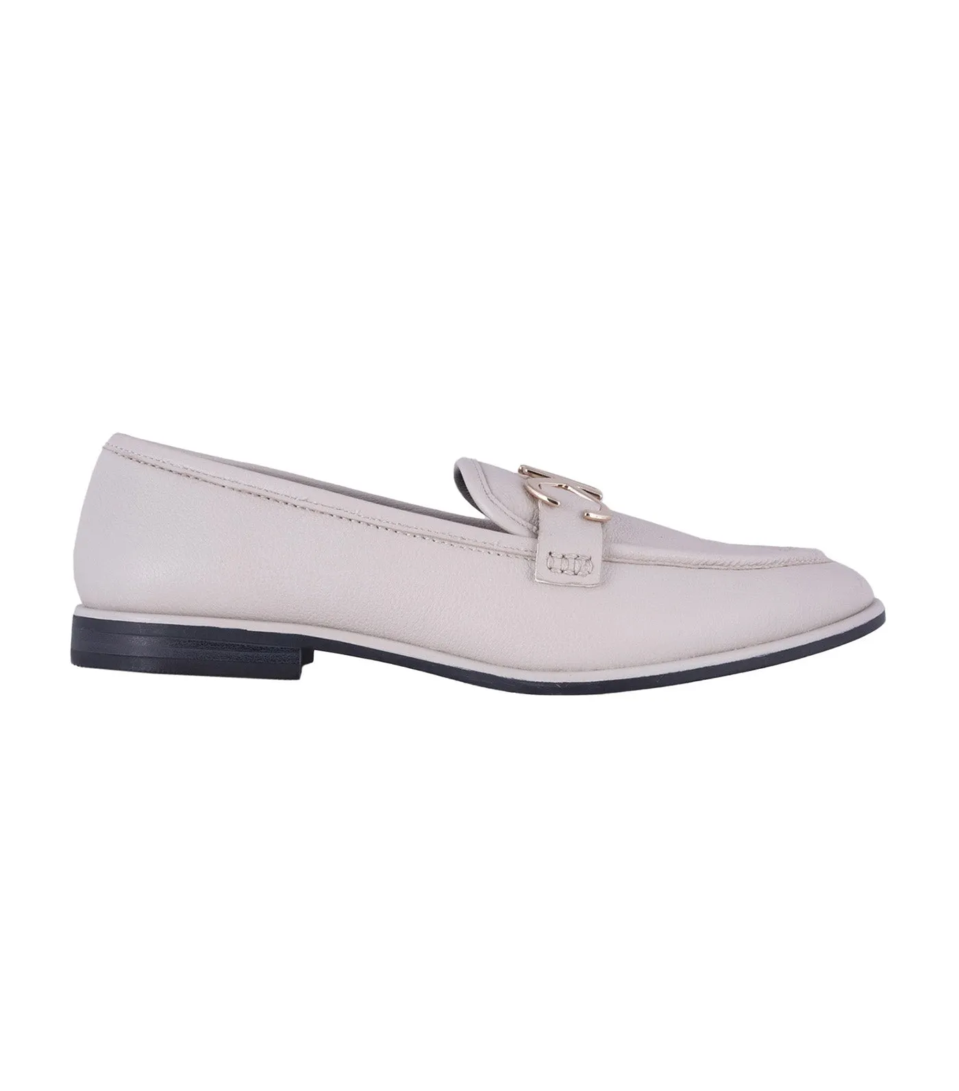 Lydia Flat Shoes Bone