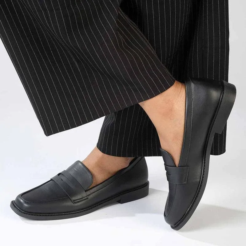 Madison Bliss 3 Loafer With Saddle - Black