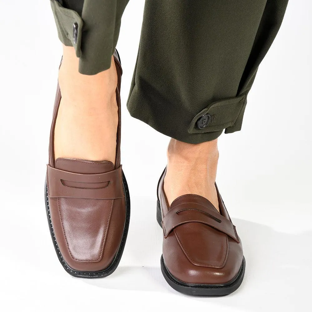 Madison Pippa 2 Loafers - Chocolate
