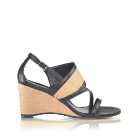 Marion Parke - Penny 70 Wedge - Black