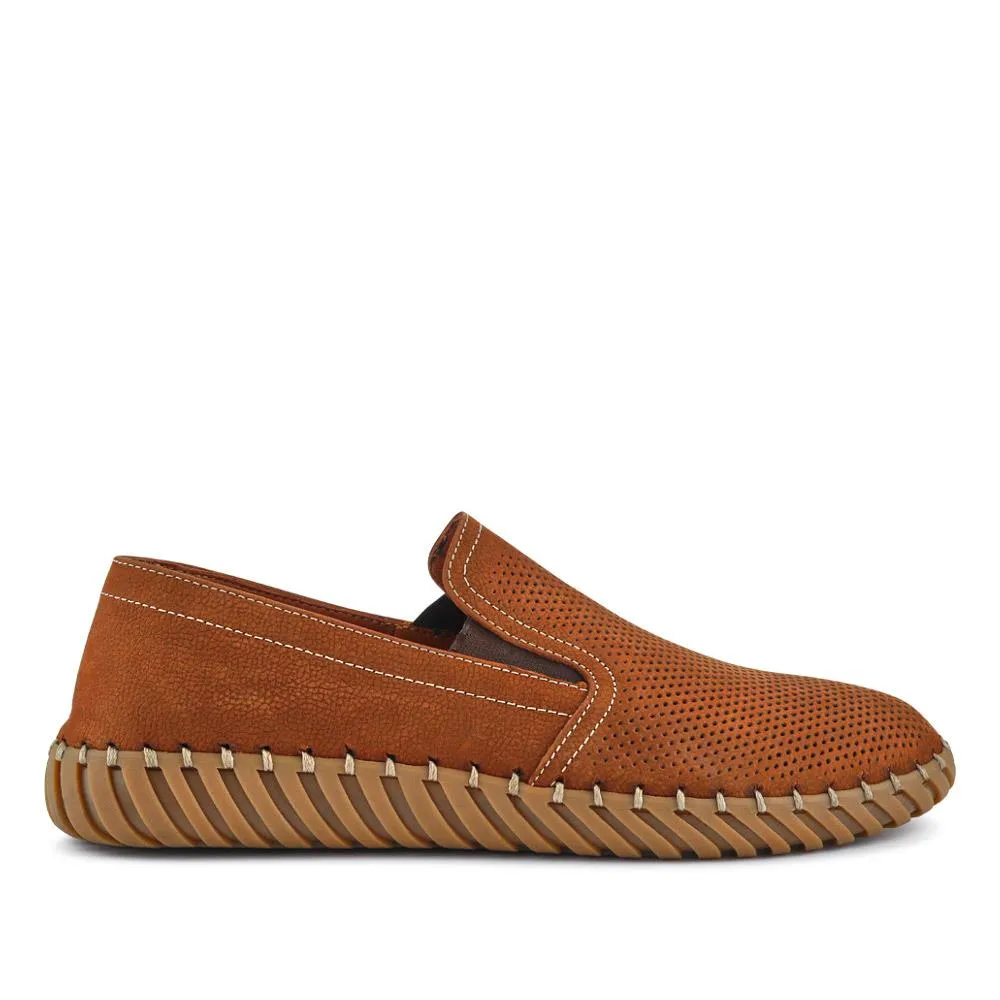 Men's Casual Leather Slip-On Shoes - OZIL41000 / 326 847
