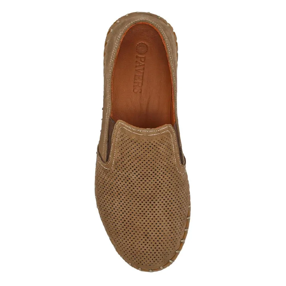 Men's Casual Leather Slip-On Shoes - OZIL41000 / 326 847