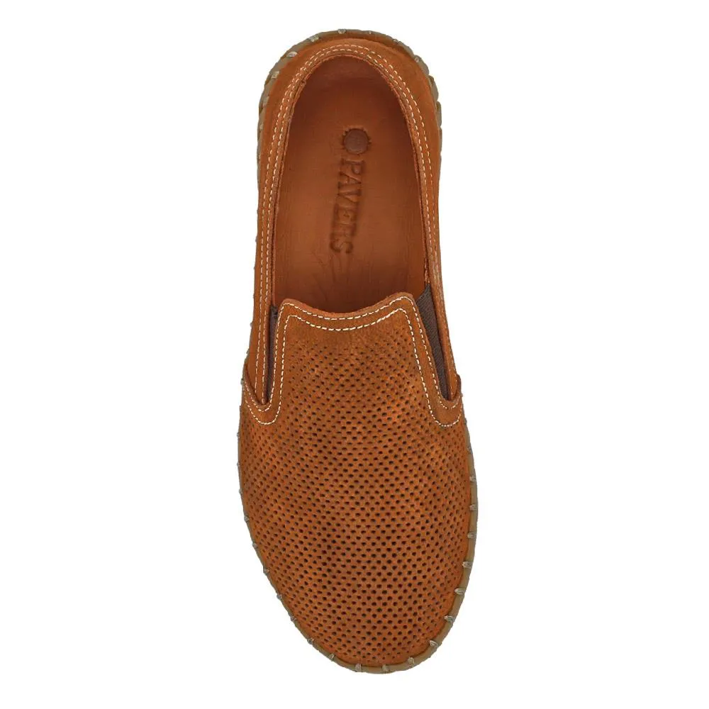 Men's Casual Leather Slip-On Shoes - OZIL41000 / 326 847