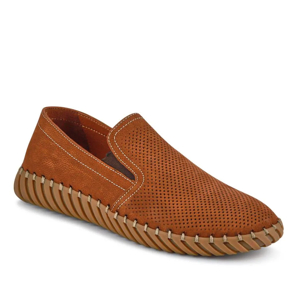 Men's Casual Leather Slip-On Shoes - OZIL41000 / 326 847