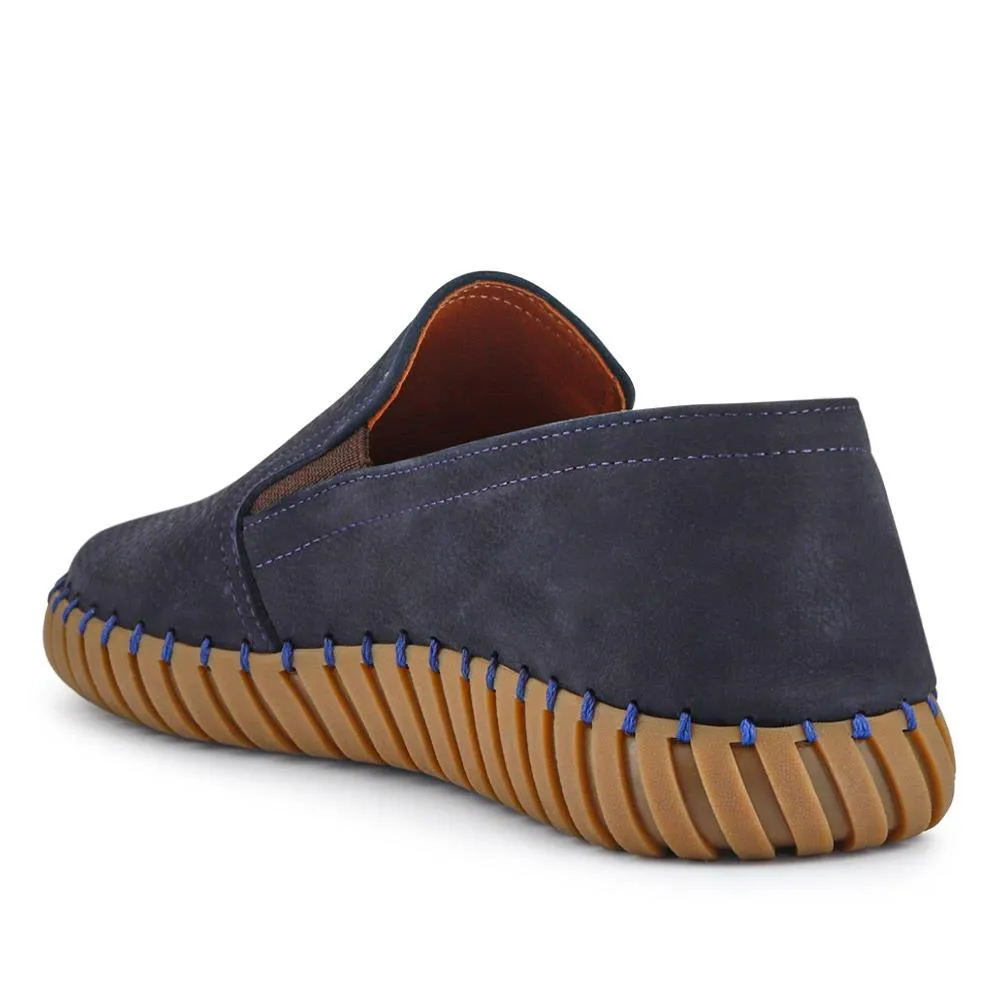 Men's Casual Leather Slip-On Shoes - OZIL41000 / 326 847