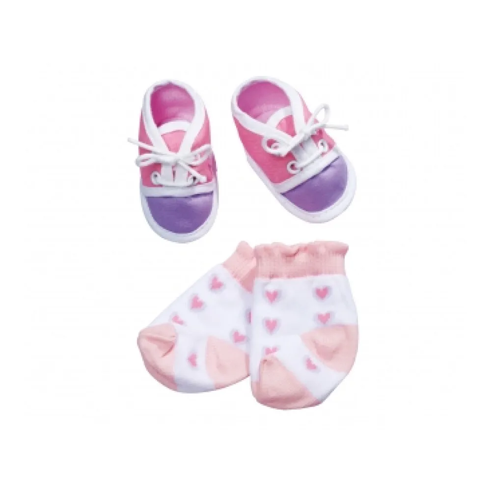 New born baby Shoes With Sock 4 Assorted