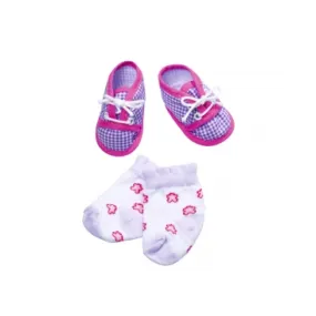New born baby Shoes With Sock 4 Assorted