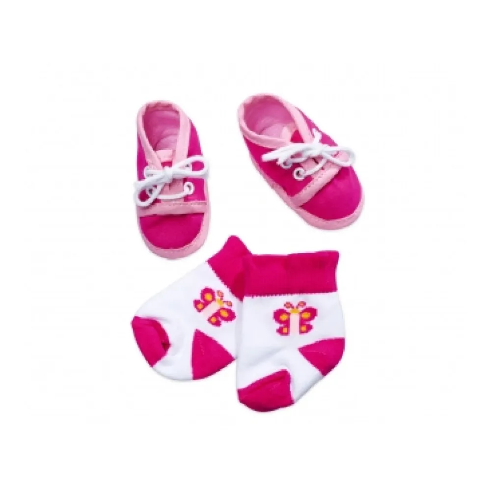 New born baby Shoes With Sock 4 Assorted