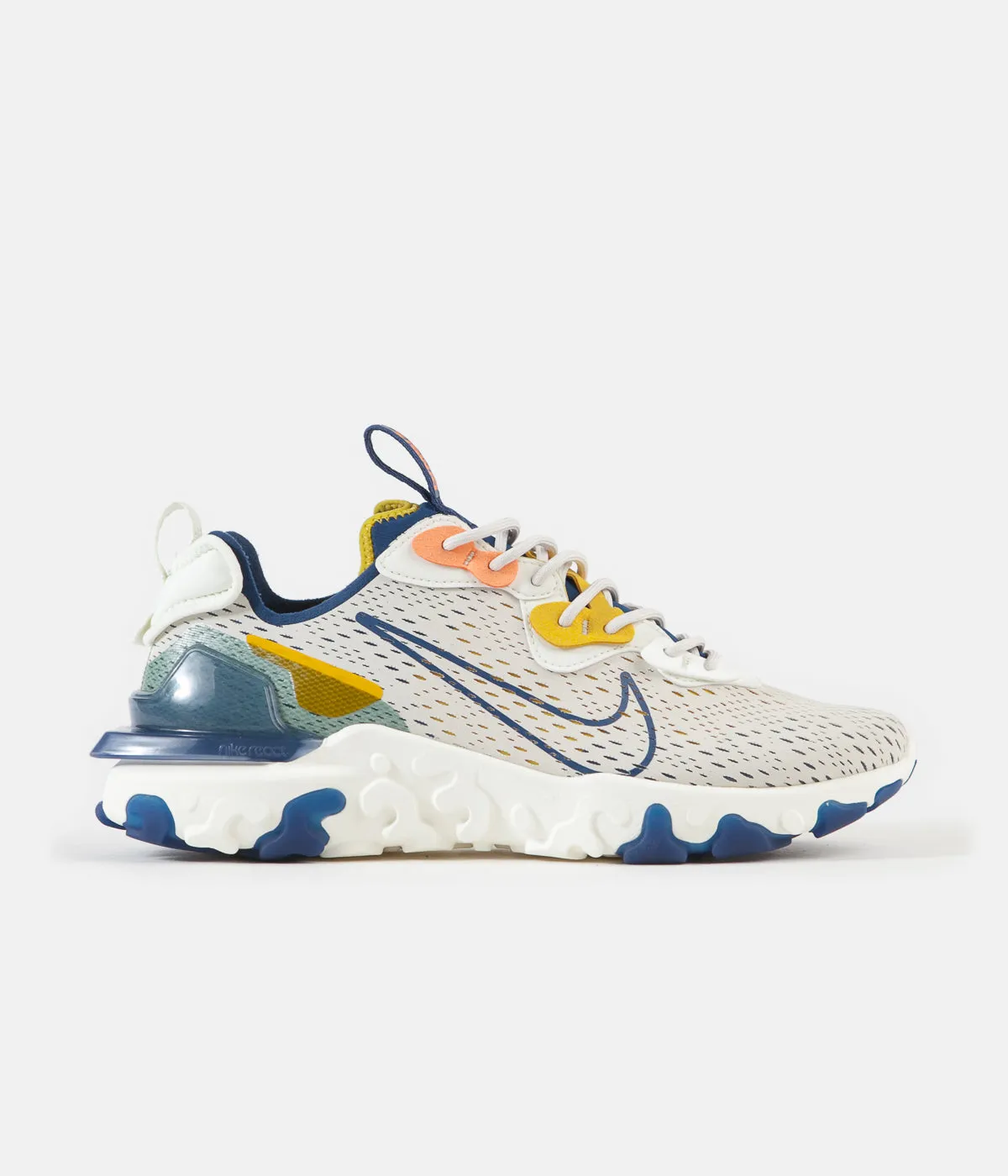 Nike React Vision Shoes - Light Orewood Brown / Coastal Blue - Sail