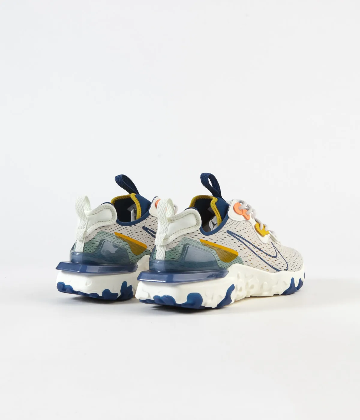 Nike React Vision Shoes - Light Orewood Brown / Coastal Blue - Sail