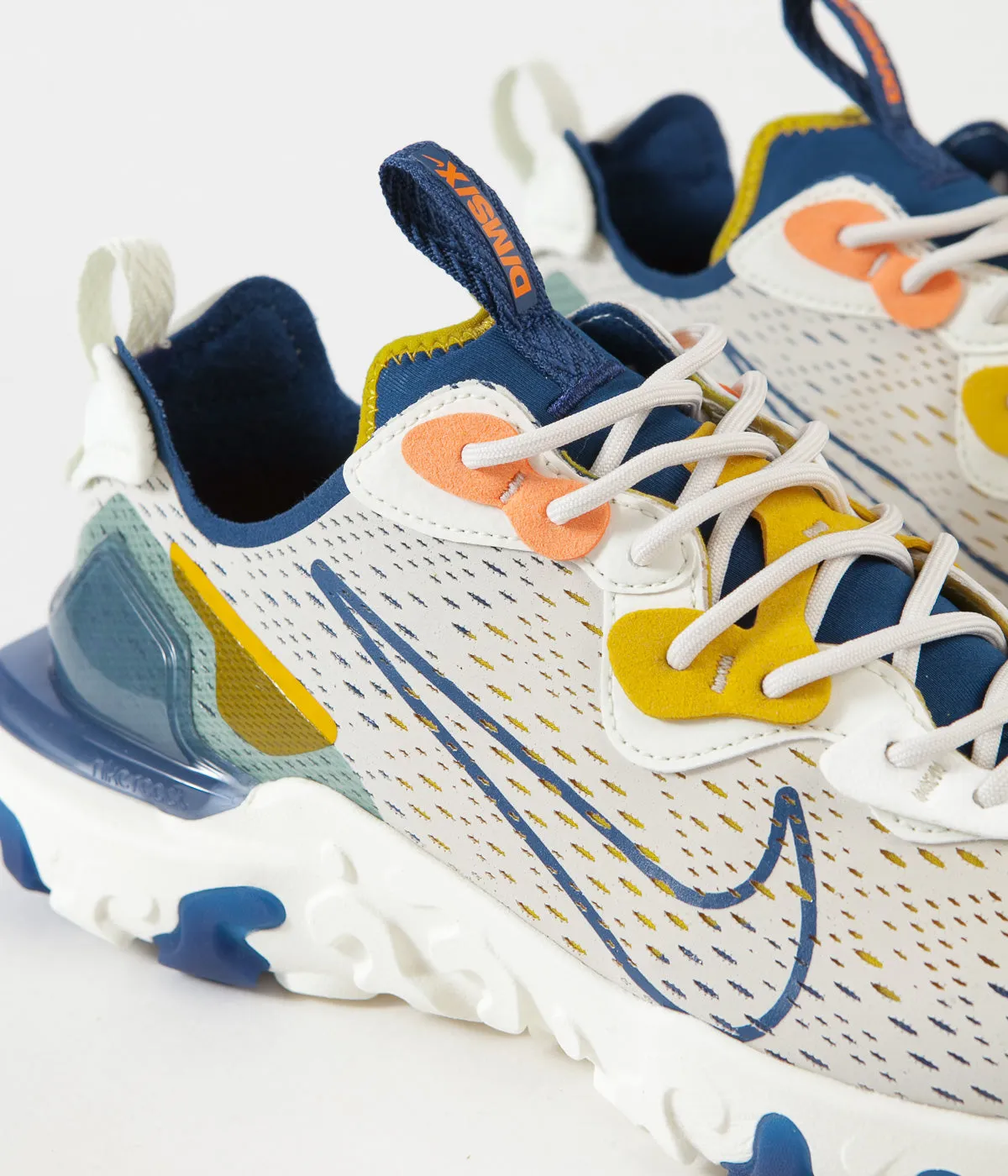 Nike React Vision Shoes - Light Orewood Brown / Coastal Blue - Sail