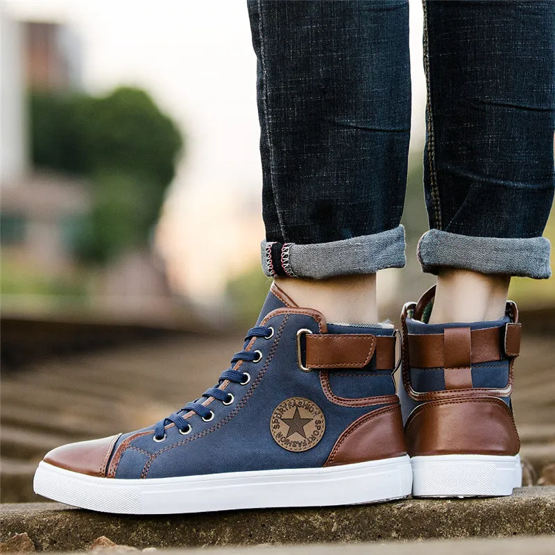 Patchwork Vulcanize Shoes