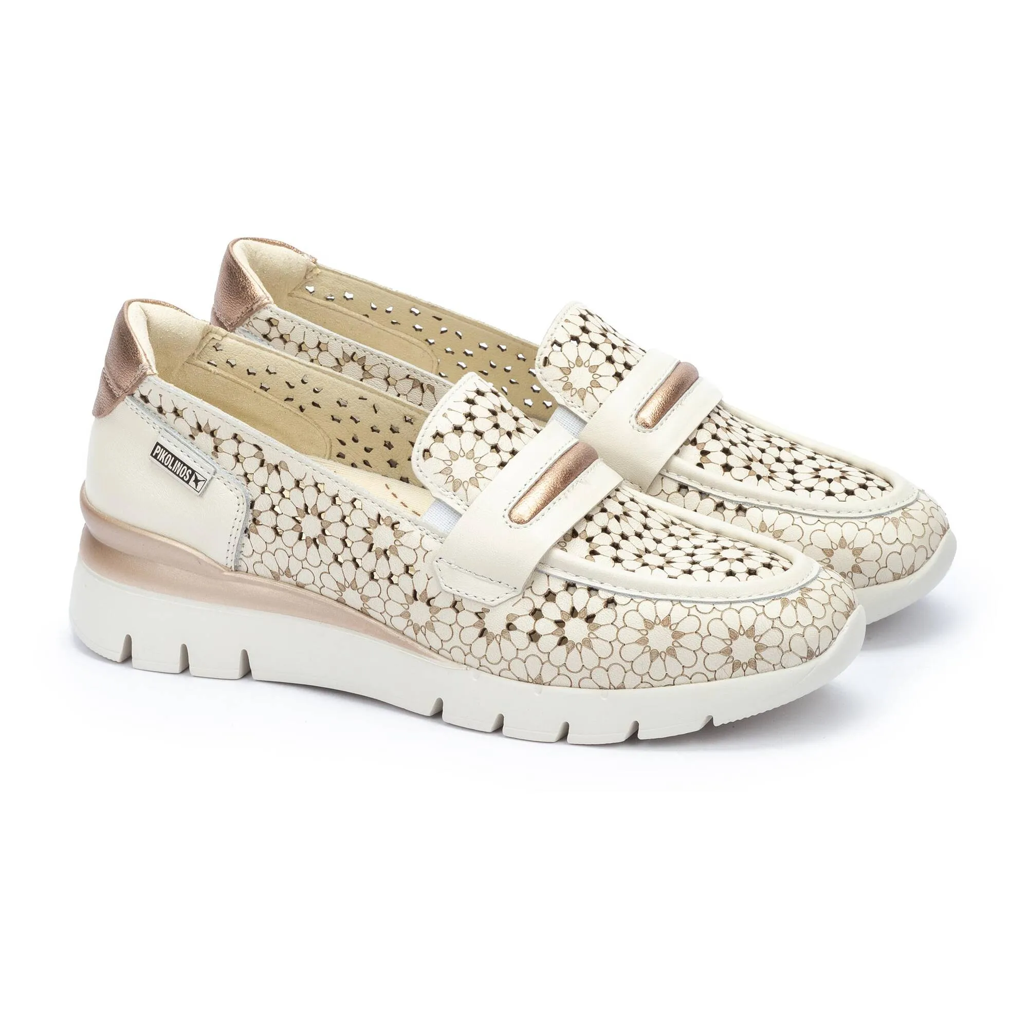 Pikolinos Cantabria Ladies Laser Cut Slip On