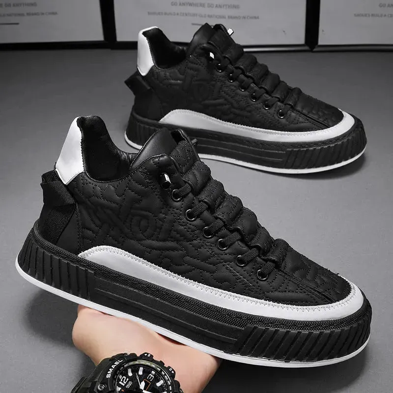 Plain Patterned Stylish Shoes