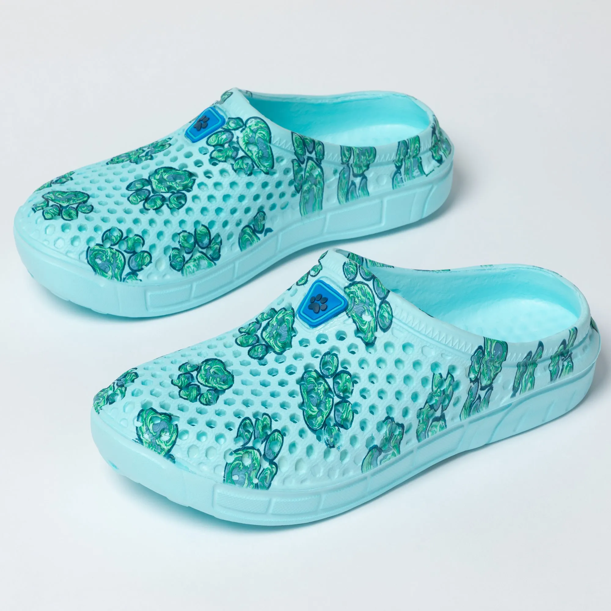 Rainbow Paw Clogs