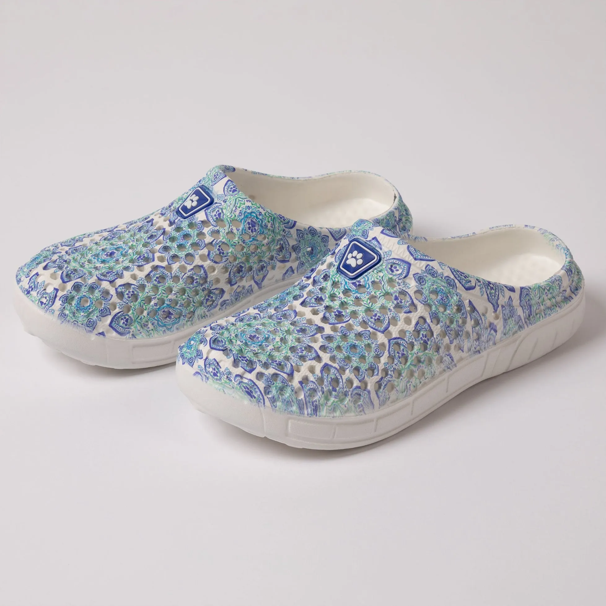 Rainbow Paw Clogs