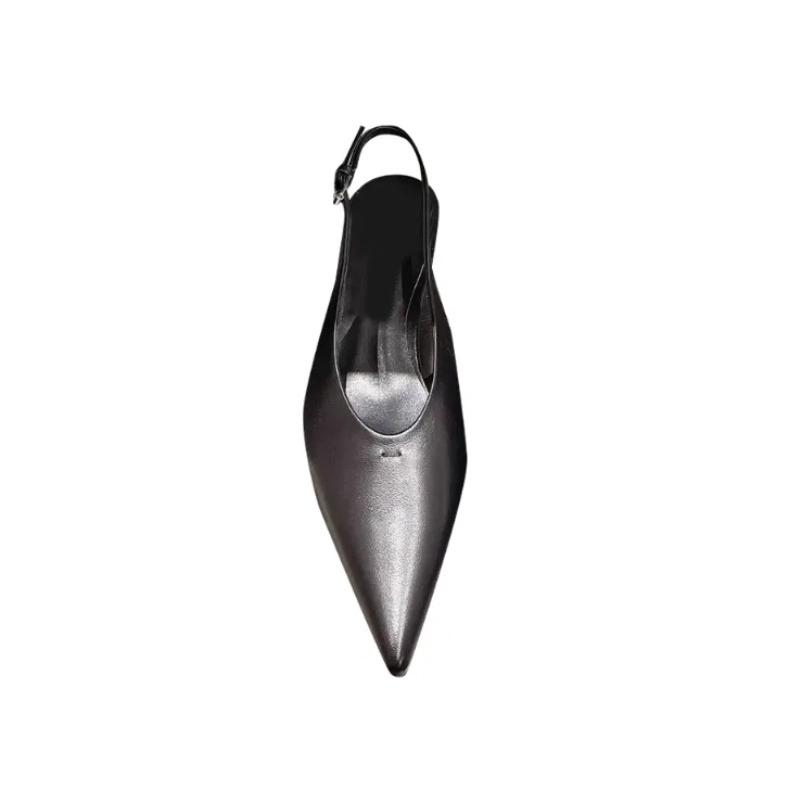 REINO Slingback Kitten Heel Sandals