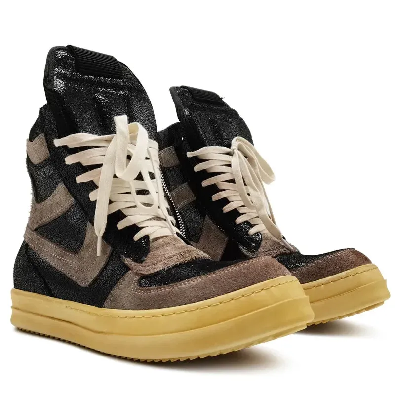 Retro Designer Platform Boots