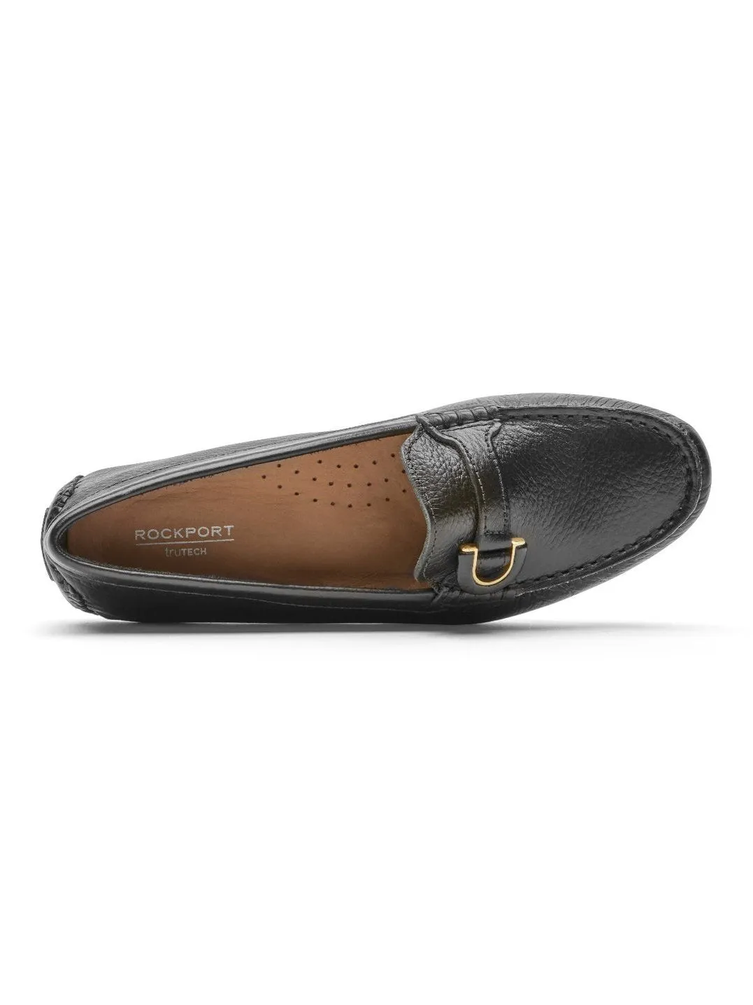 Rockport Women's Bayview Ring Loafer Black CI7415