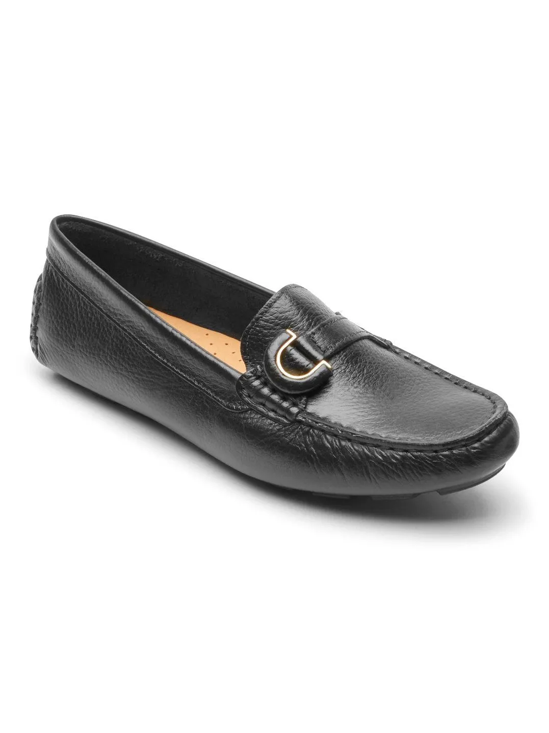 Rockport Women's Bayview Ring Loafer Black CI7415
