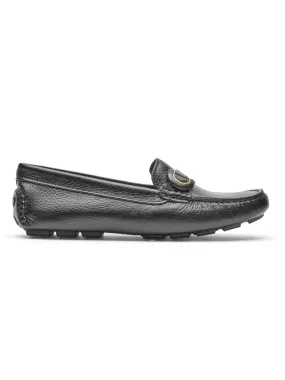 Rockport Women's Bayview Ring Loafer Black CI7415
