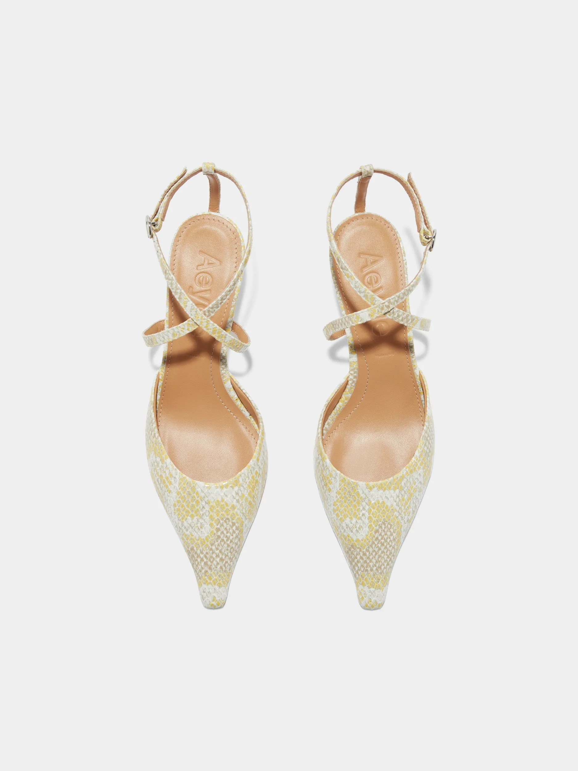 Salome Leather Stiletto Pumps