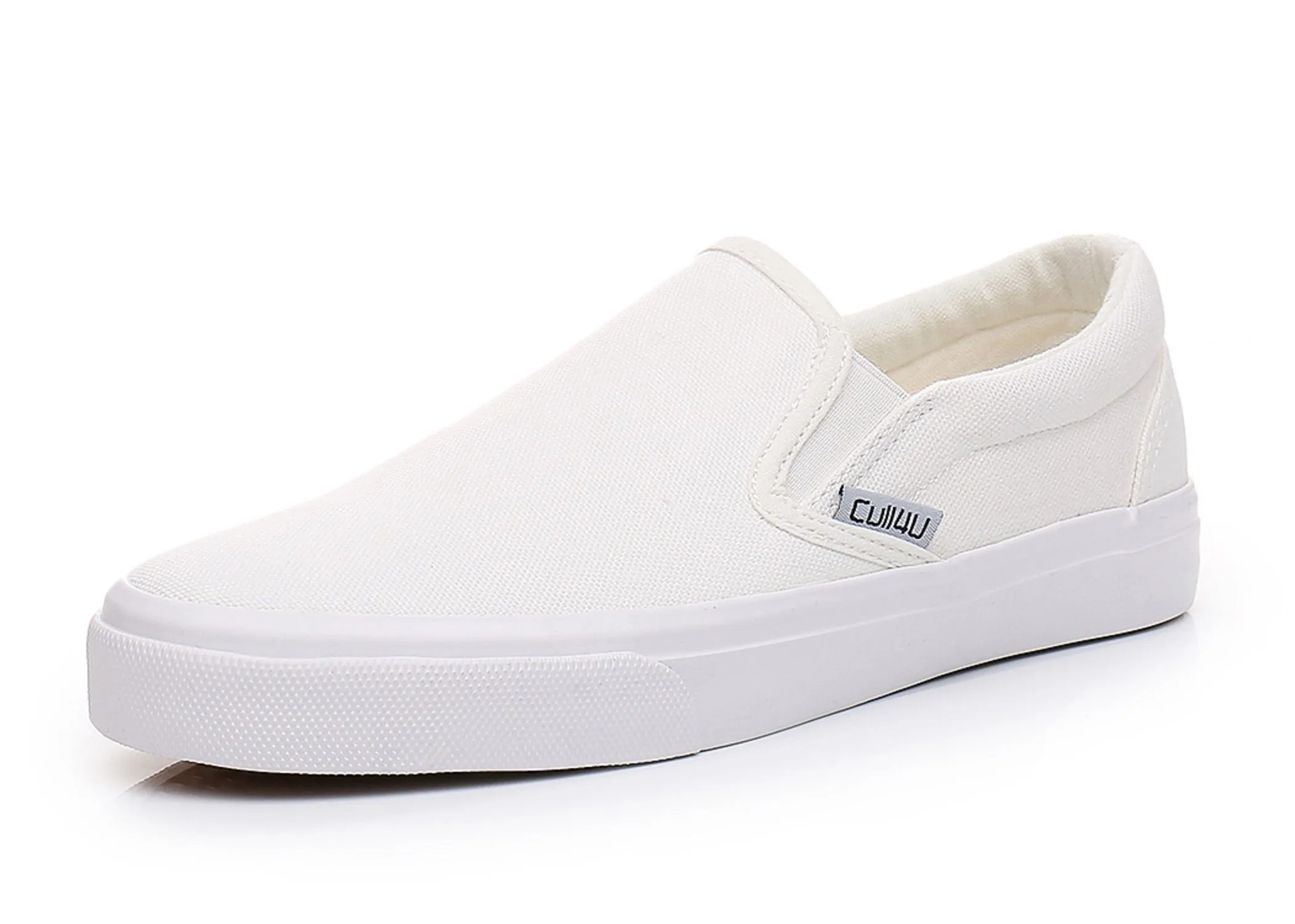 Slip On Women Shoes Summer Shallow Canvas Leopard Slip-on Flats Shoes