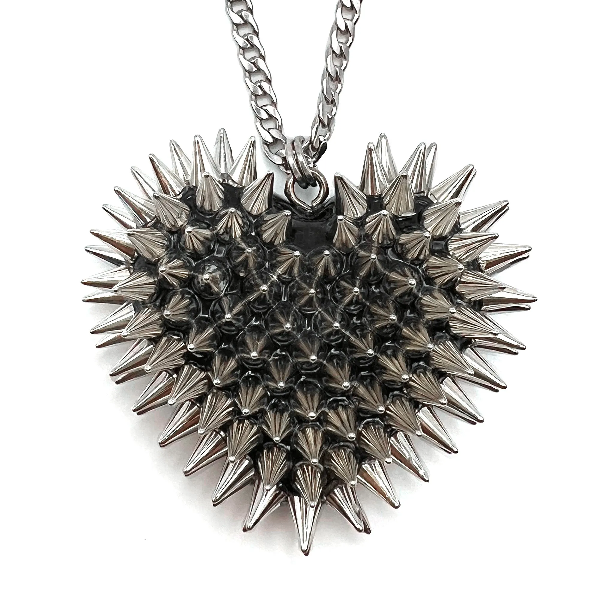 Spiked Heart Necklace