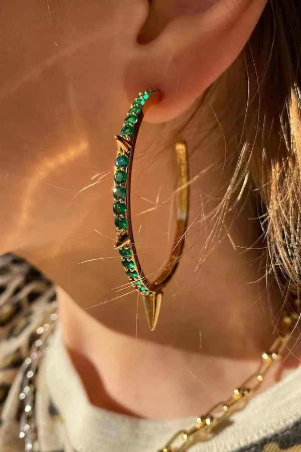 Spiked Hoops