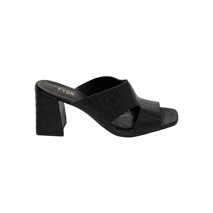 Square Toe Block Heel Sandal BCM 102