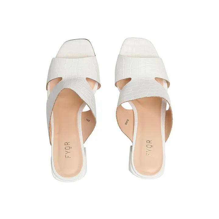 Square Toe Block Heel Sandal BCM 102