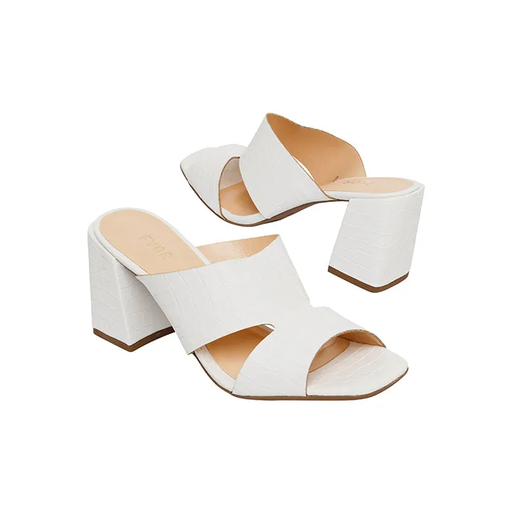 Square Toe Block Heel Sandal BCM 102
