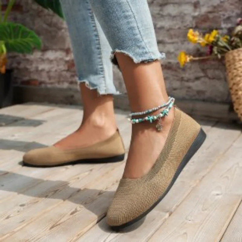 Sylis | Comfy Mesh Ballet Flats