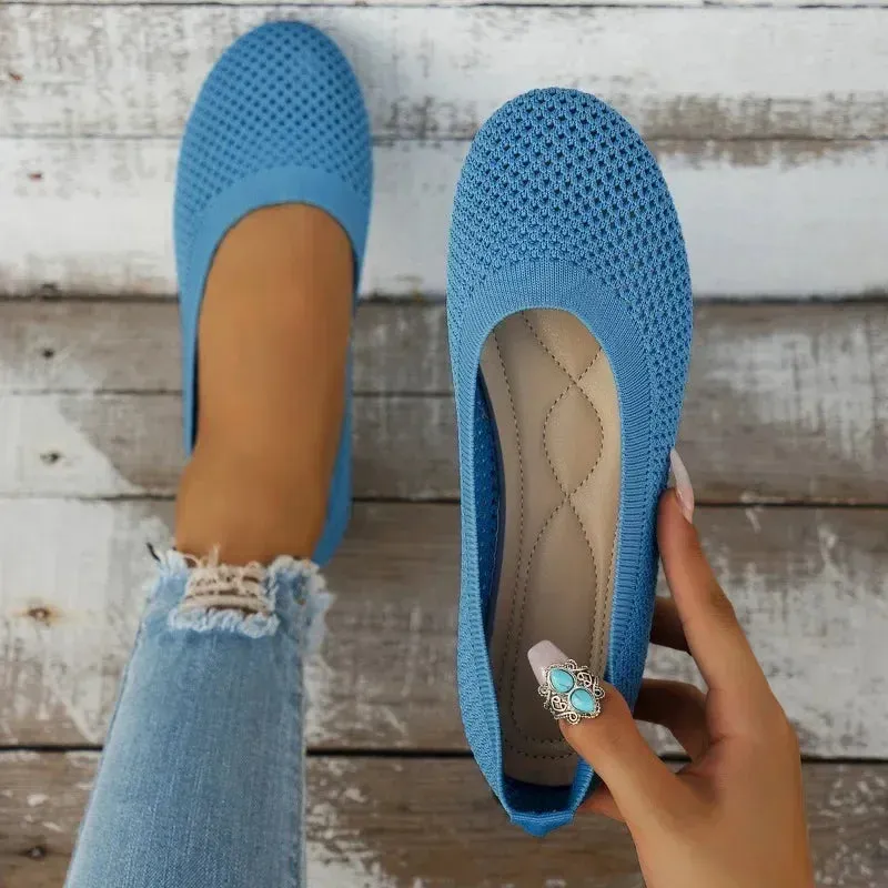 Sylis | Comfy Mesh Ballet Flats