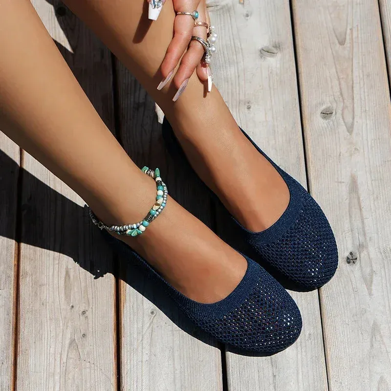 Sylis | Comfy Mesh Ballet Flats