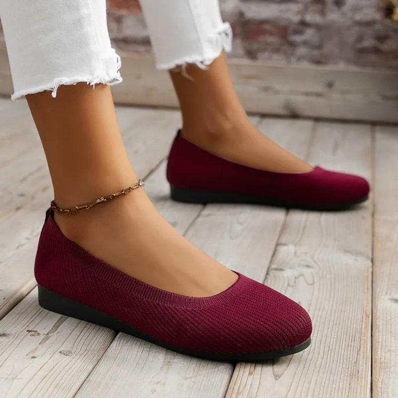 Sylis | Comfy Mesh Ballet Flats