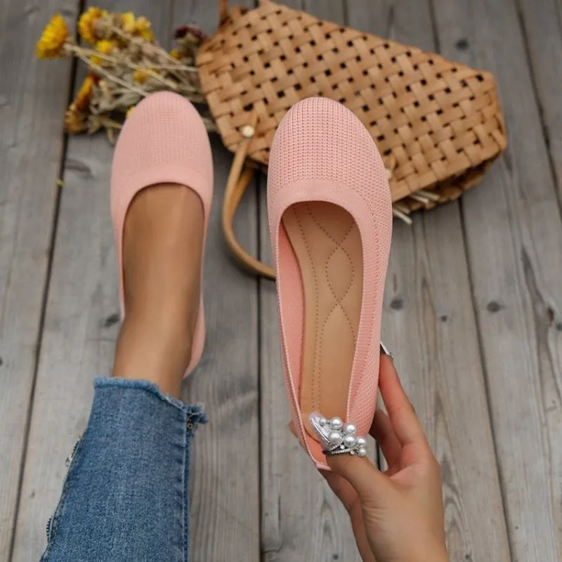 Sylis | Comfy Mesh Ballet Flats