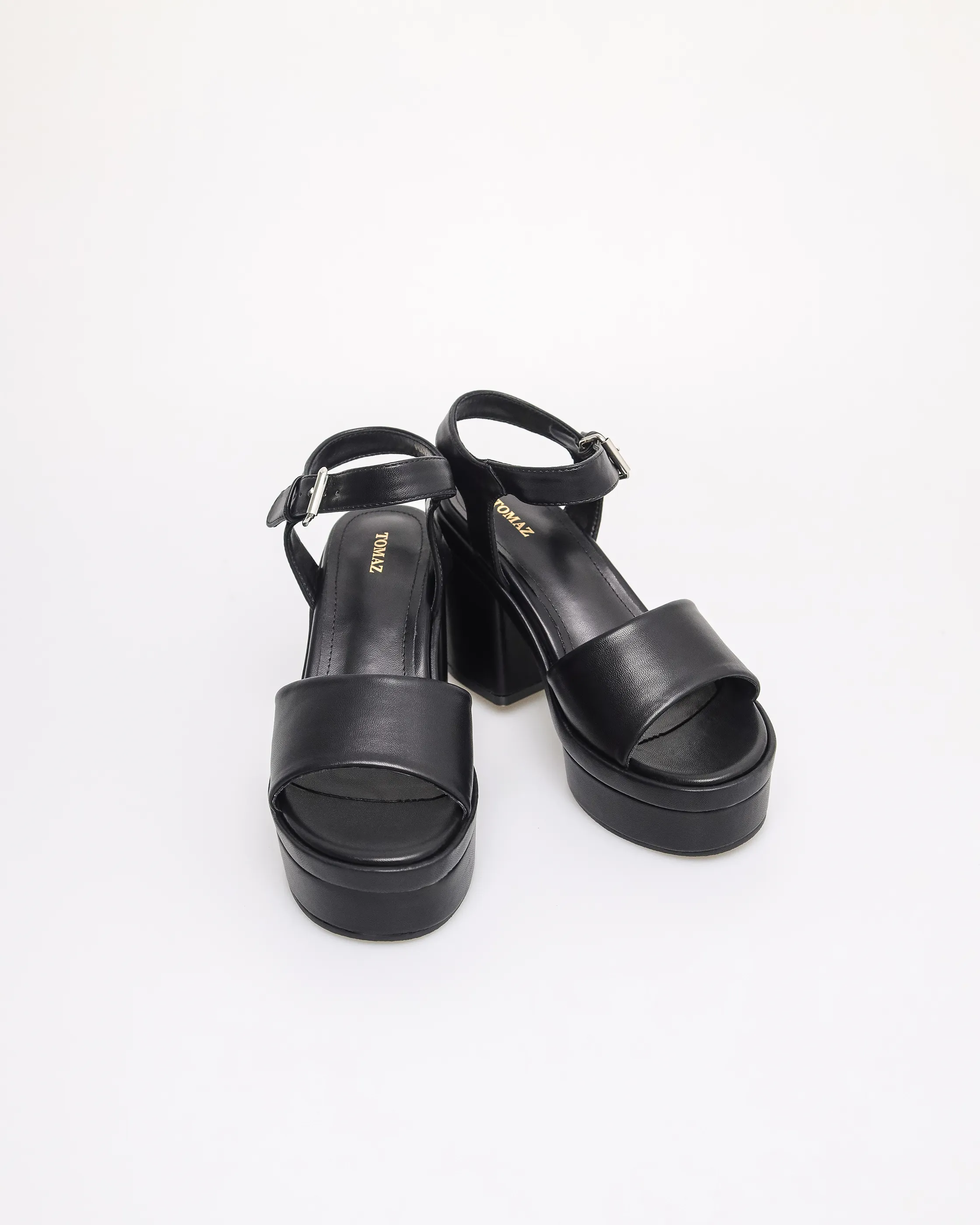 Tomaz FL074 Ladies Slingback Block Heels
