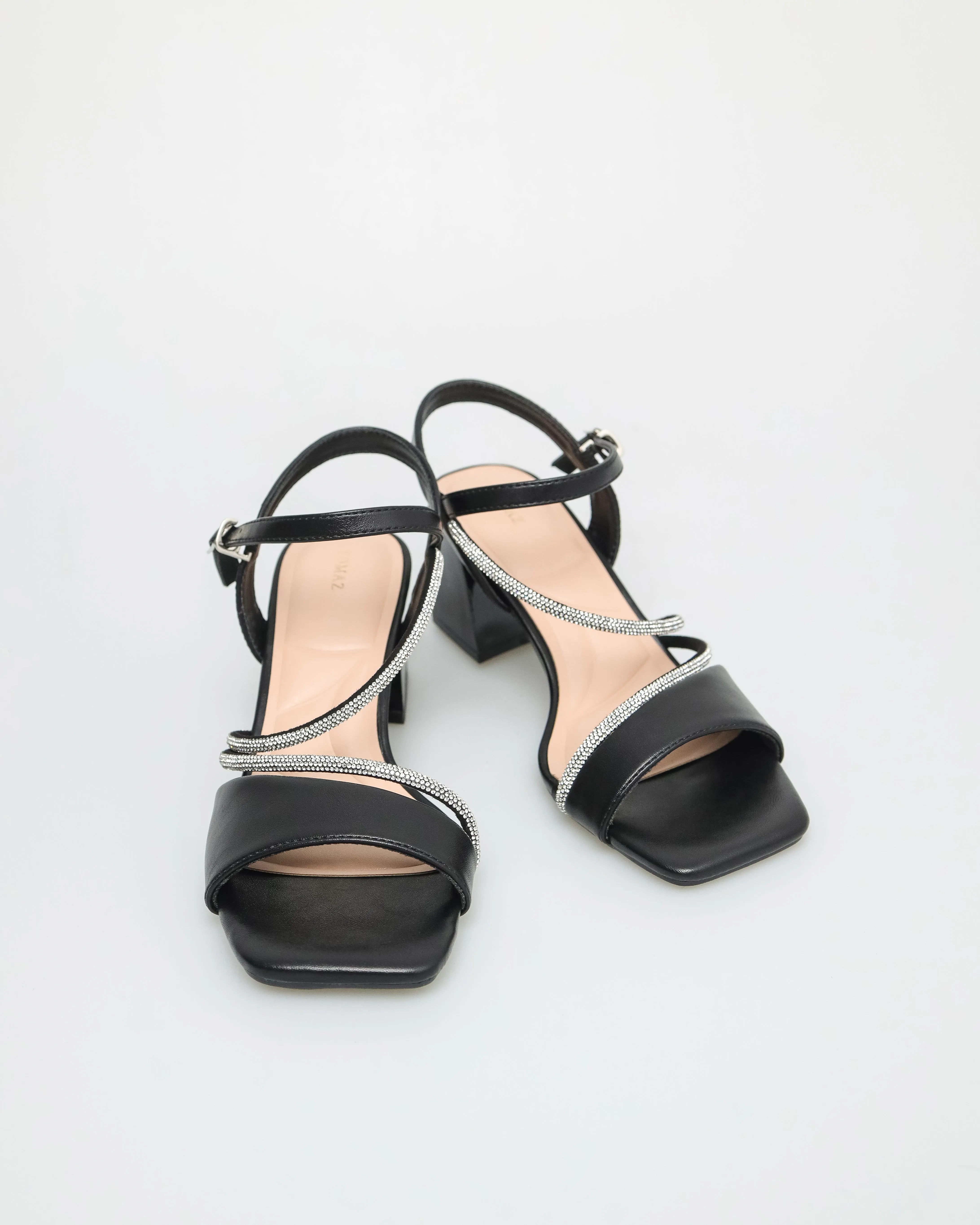 Tomaz NN288 Ladies Gemstones Strap Heels