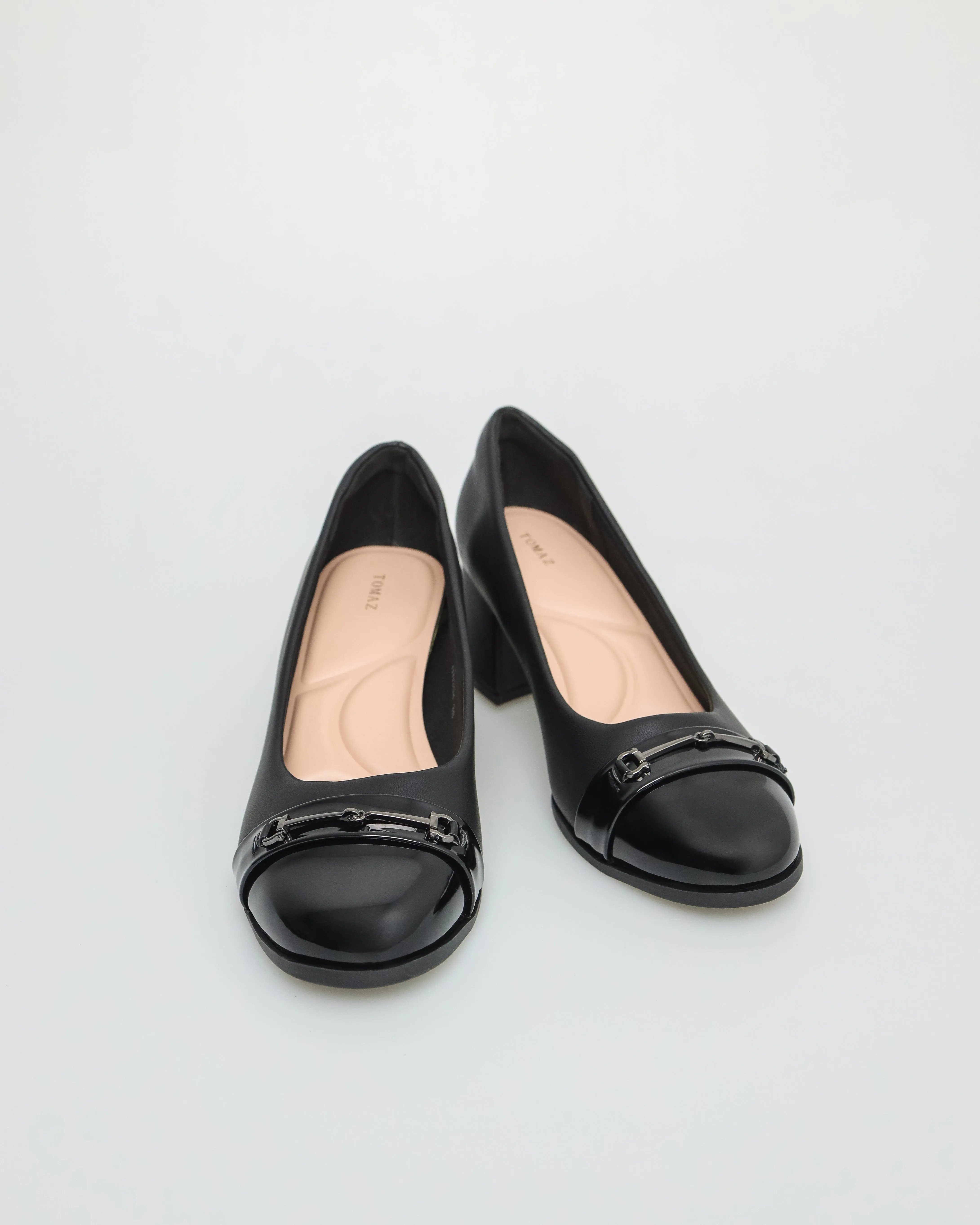 Tomaz NN304 Ladies Buckle Formal Heels