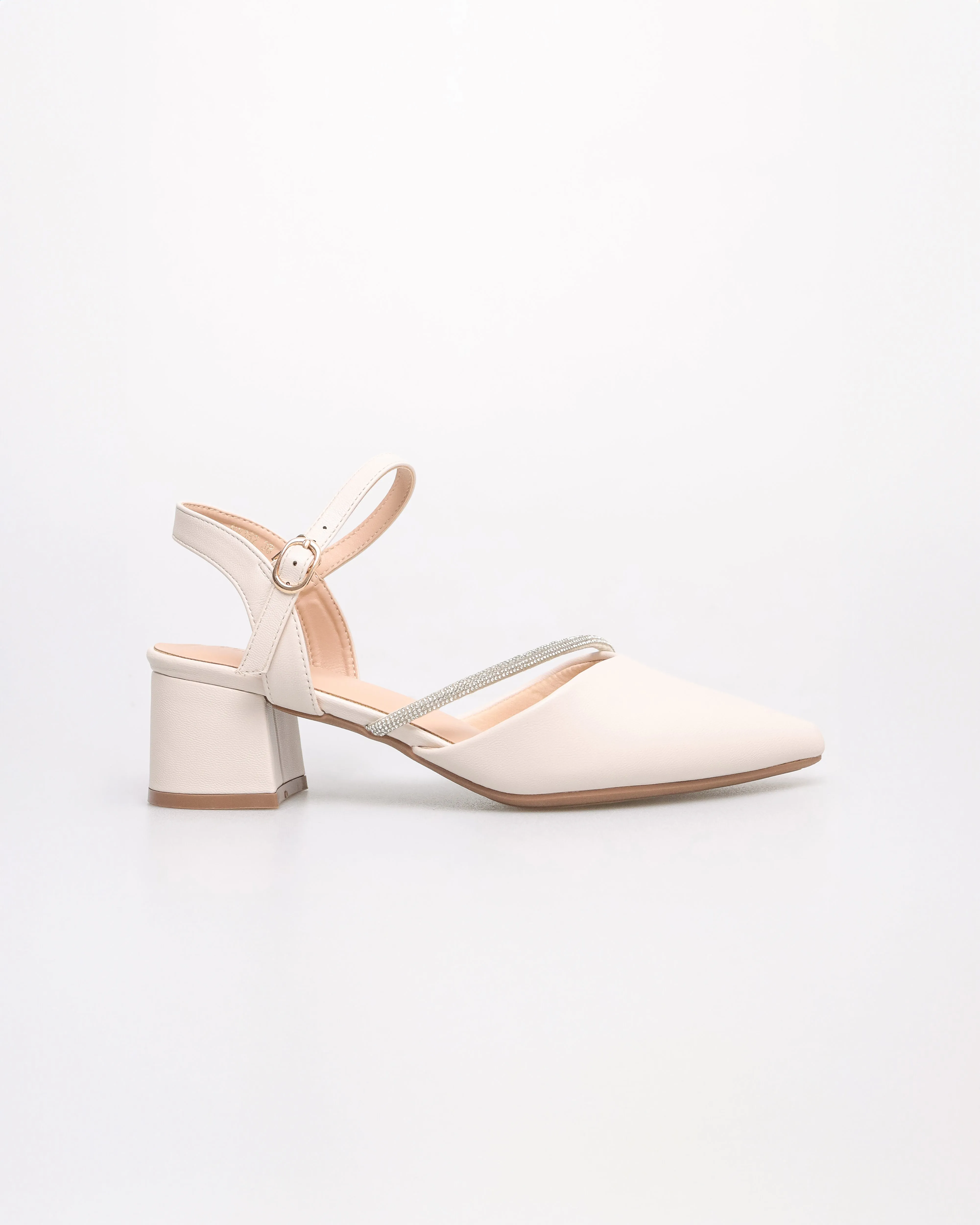 Tomaz NN382 Ladies Pointy Gemstones Slingback