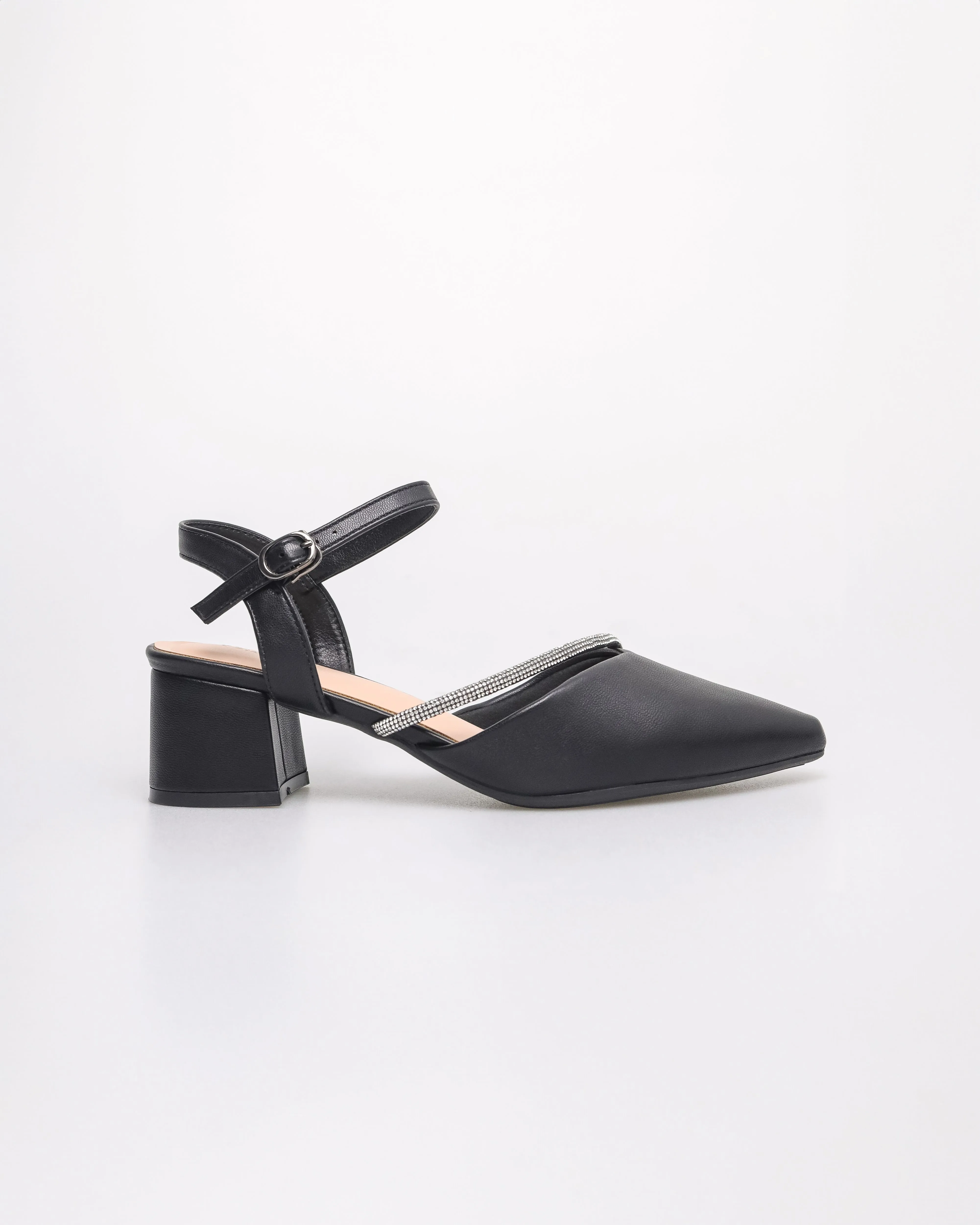 Tomaz NN382 Ladies Pointy Gemstones Slingback