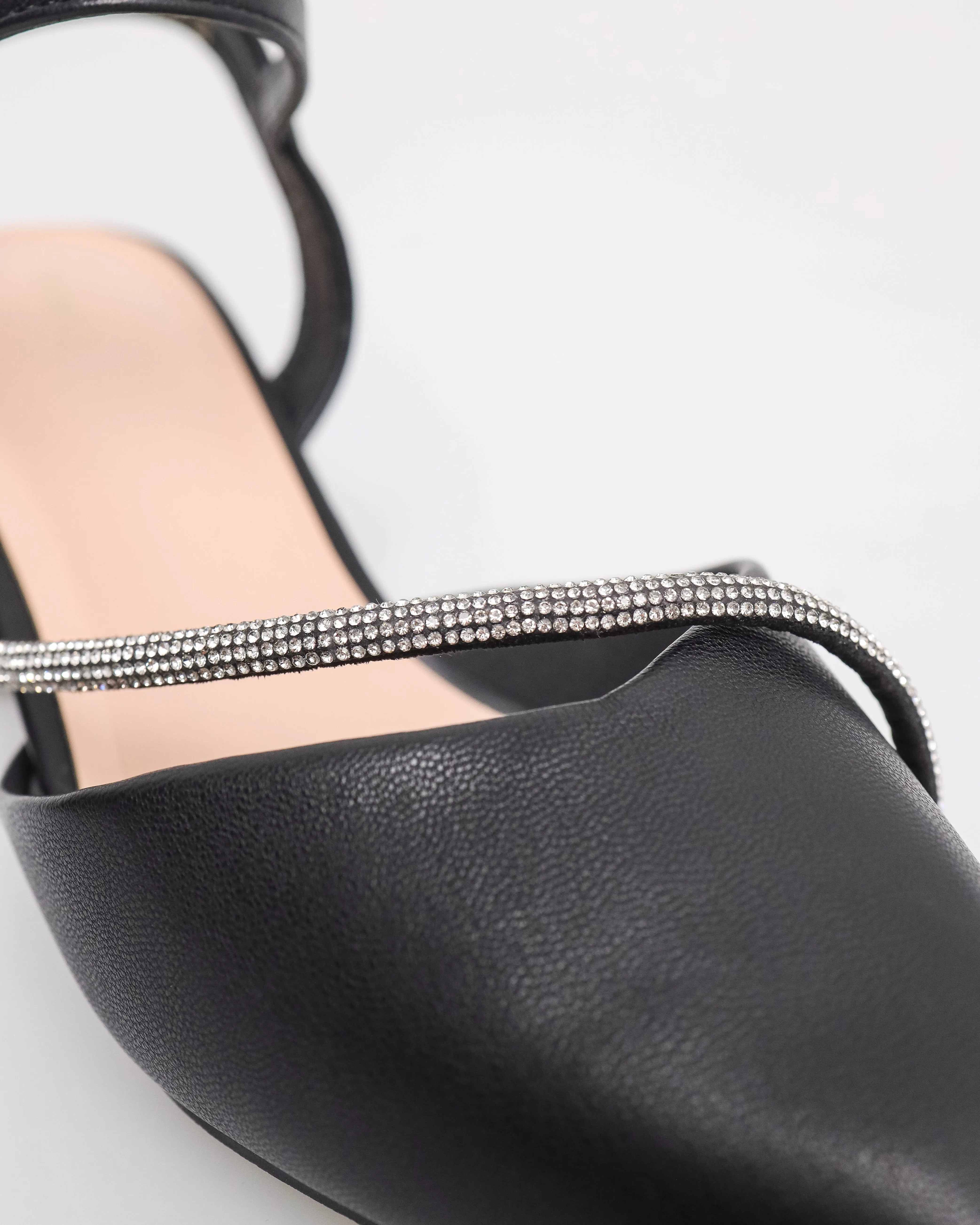 Tomaz NN382 Ladies Pointy Gemstones Slingback