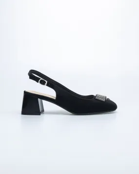 Tomaz NN384 Ladies Folded Glittery Heels