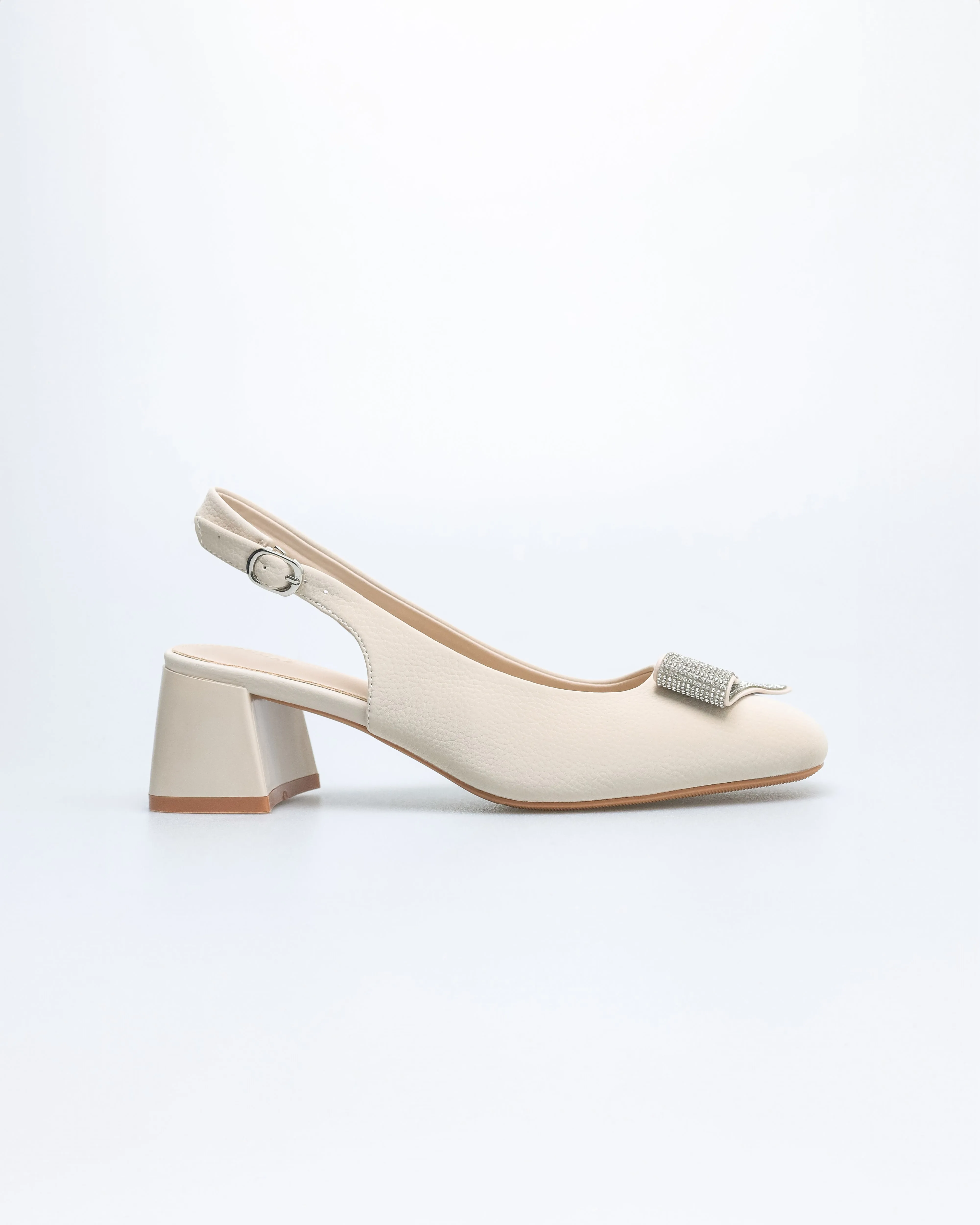 Tomaz NN384 Ladies Folded Glittery Heels