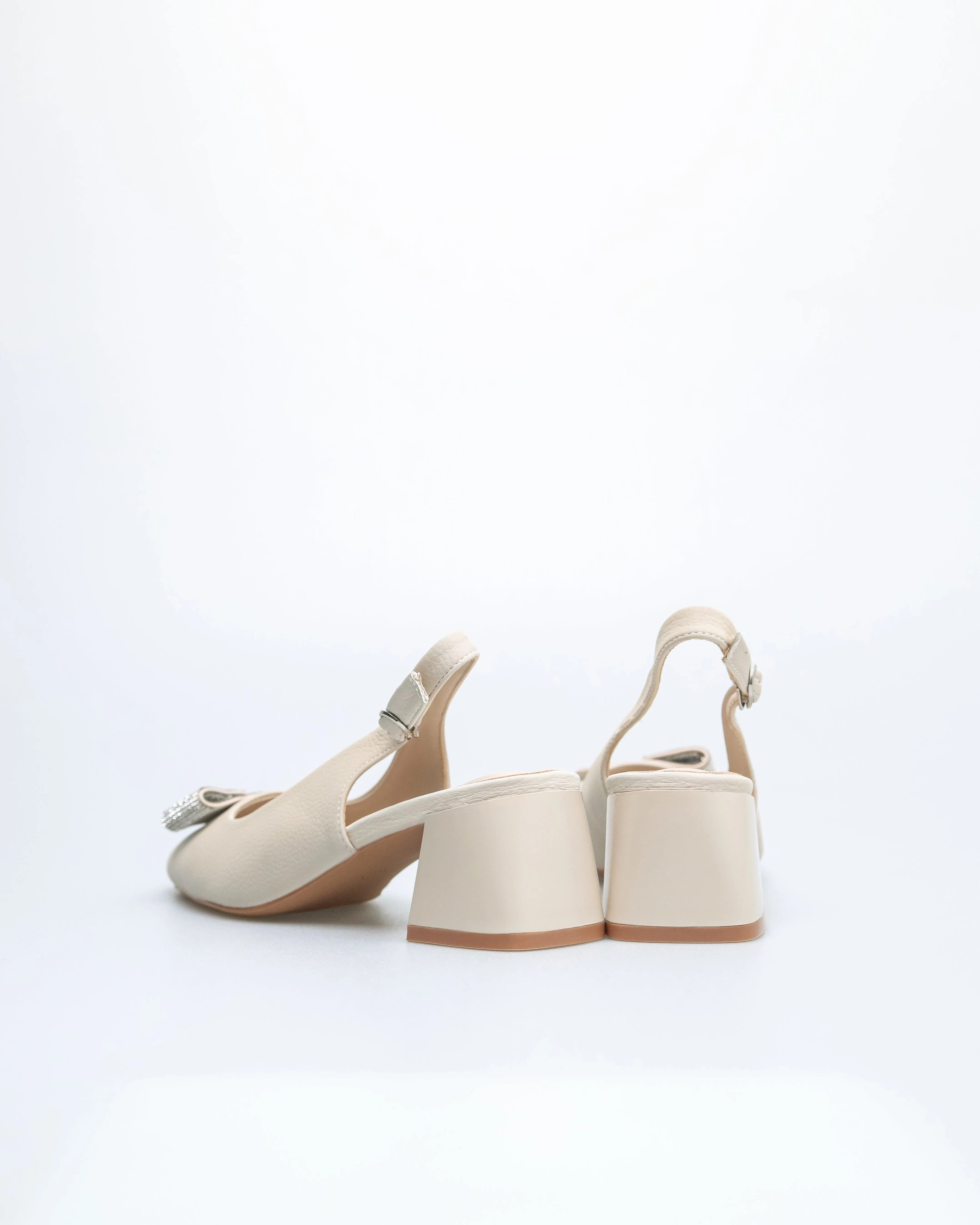 Tomaz NN384 Ladies Folded Glittery Heels