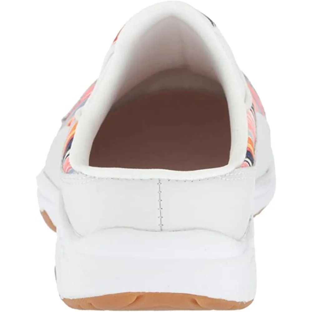 Traveltime Medium Natural Fabric Easy Spirit Clog Mule