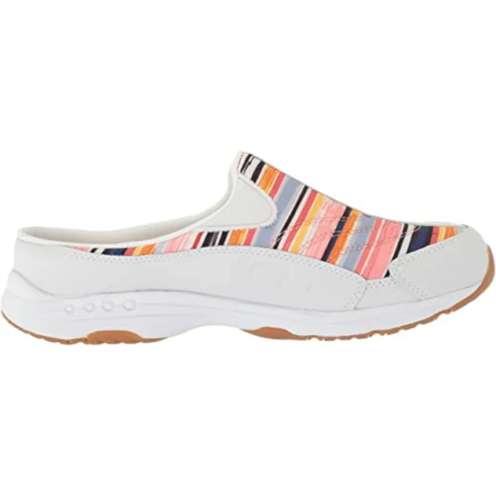Traveltime Medium Natural Fabric Easy Spirit Clog Mule