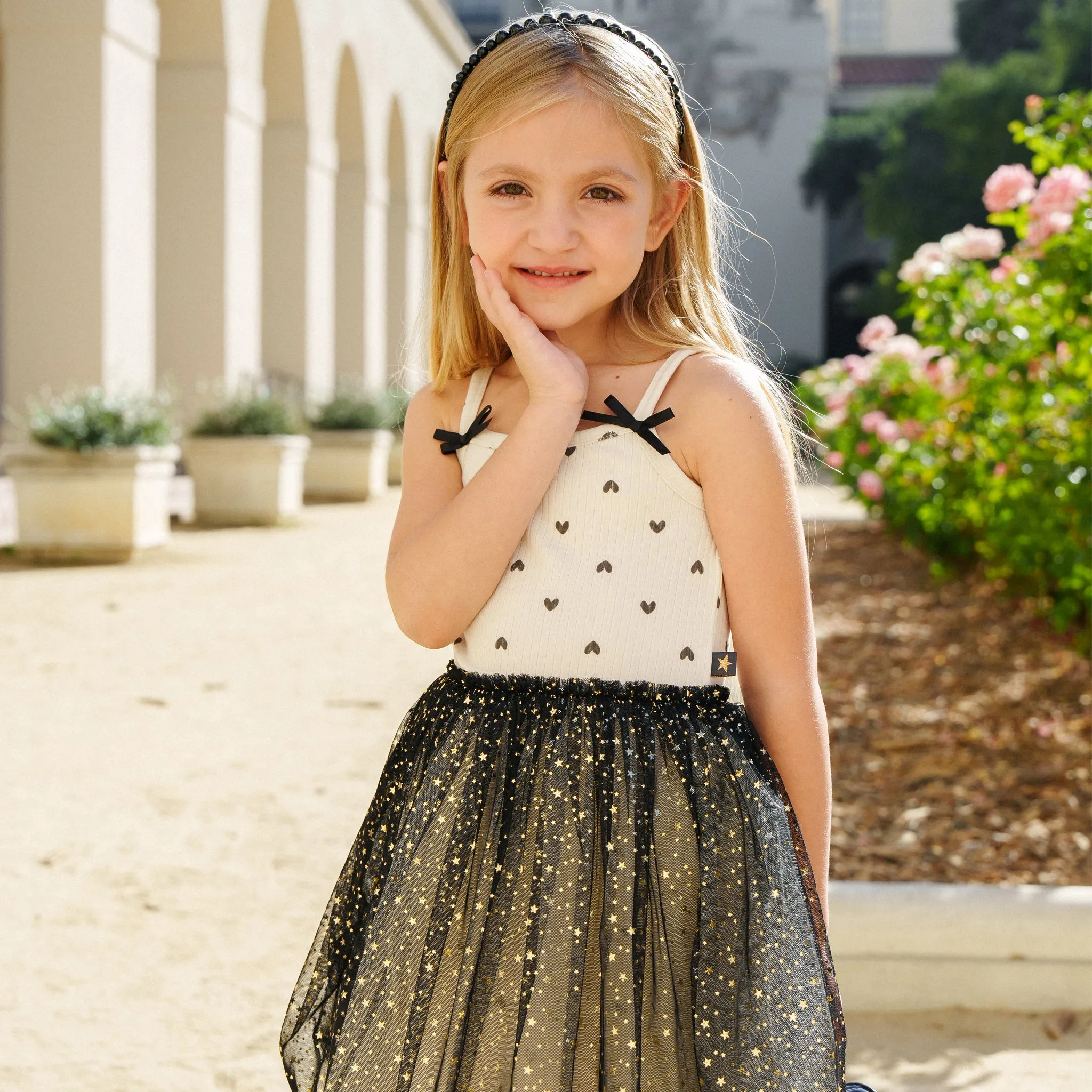 Vintage Flower 6 Tutu Dress